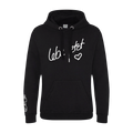 Doc Caro „Lebe jetzt“ Hoody schwarz/hellgrau