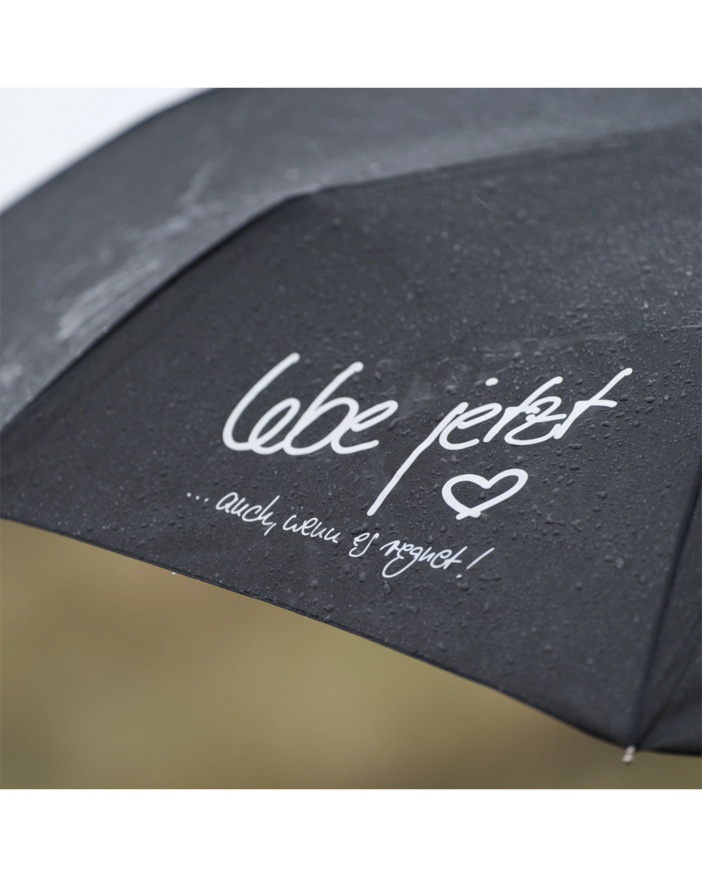 Regenschirm "Lebe jetzt"