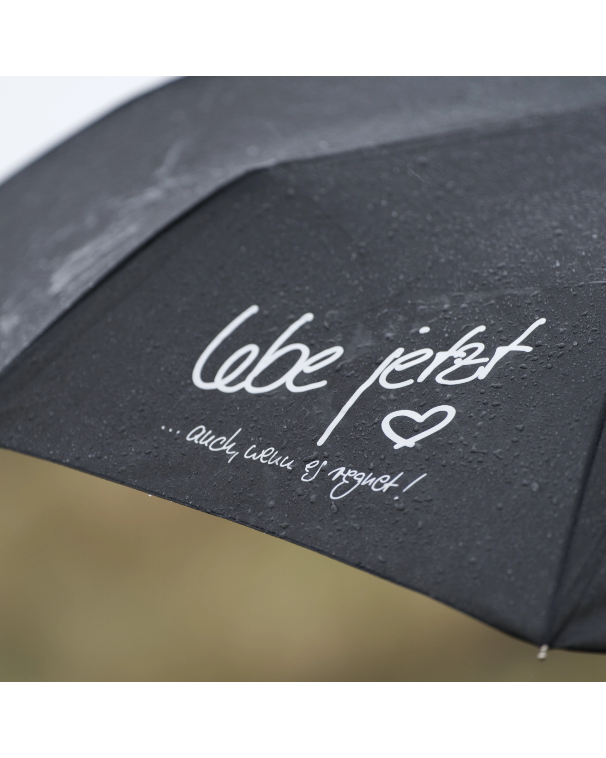 Regenschirm "Lebe jetzt"